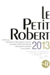 Le petit Robert 2013