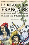 La Révolution française : le journal d'Antoine Vertbois