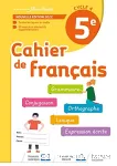 Cahier de français 5°