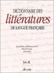 Dictionnaire des littératures de langue française Tome 3 M-R