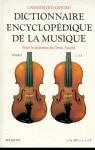 Dictionnaire encyclopédique de la musique. Tome II. L à Z.